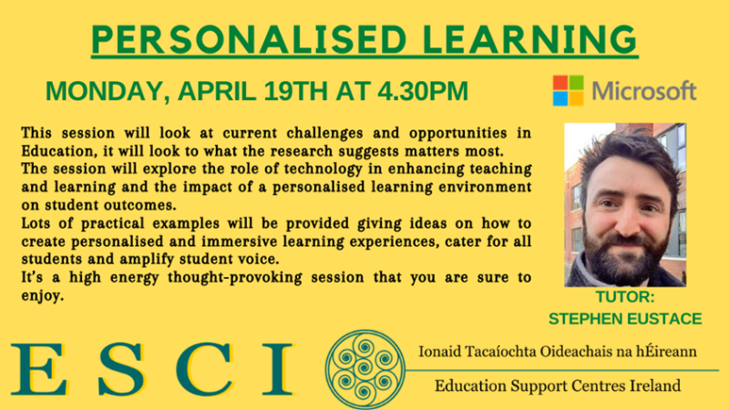 PERSONALISED LEARNING