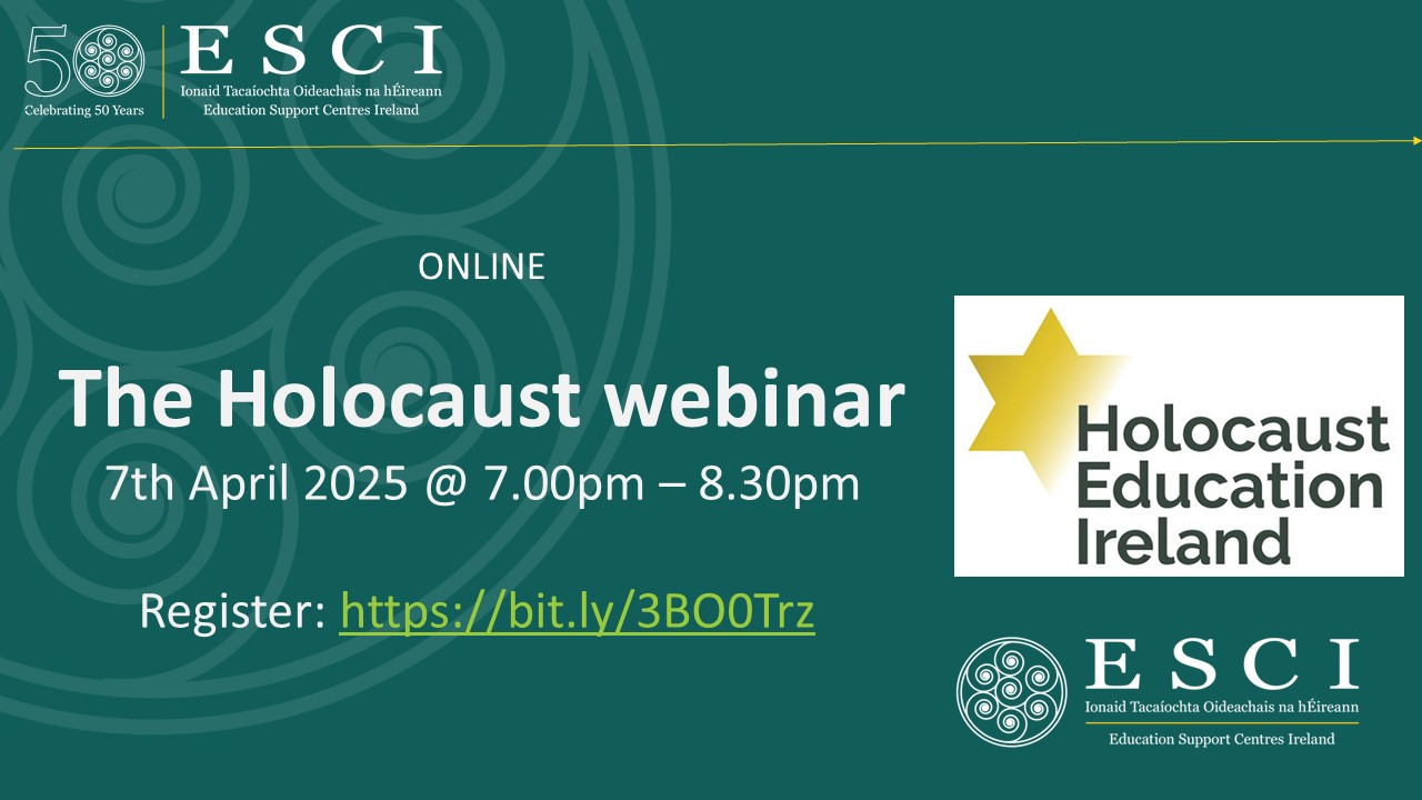 The Holocaust webinar 7th April