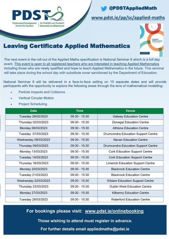 applied maths ns8 2023 flyer