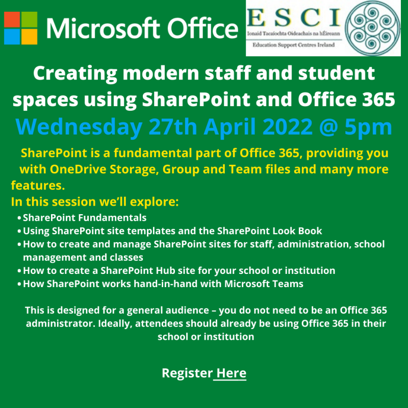 creating modern staff and student spaces using sharepoint and office 365 1.pdf