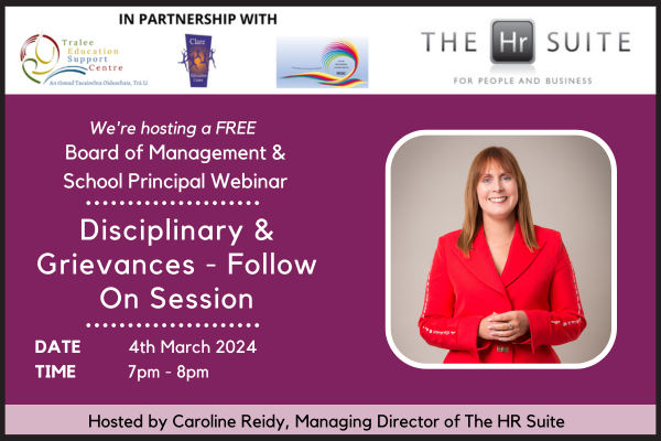 dealing with disciplinaries grievances and allegations 19th feb 24