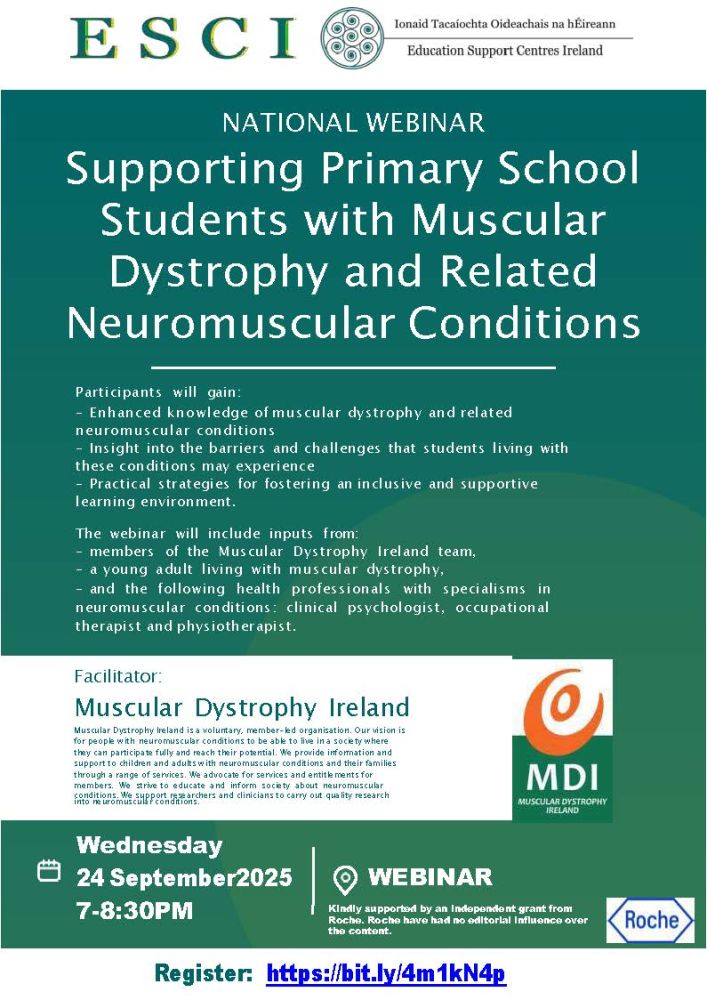 esci muscular dystrophy ireland webinar 24th sept 1