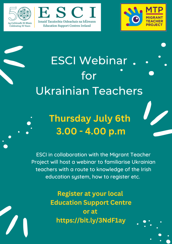 esci webinar for ukrainian teachers