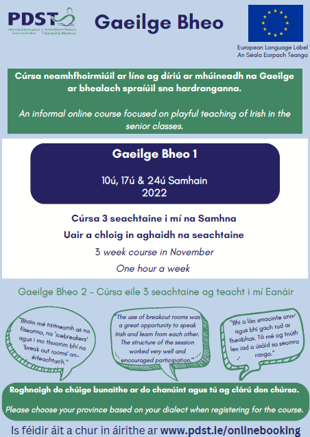 gaeilge bheo nov 2022