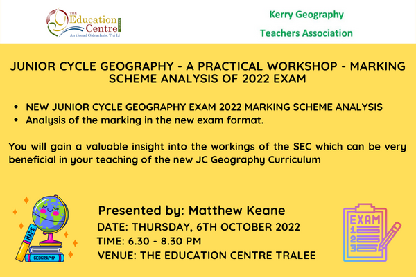 junior cycle geography a practical workshop marking scheme analysis of 2022 exam 1