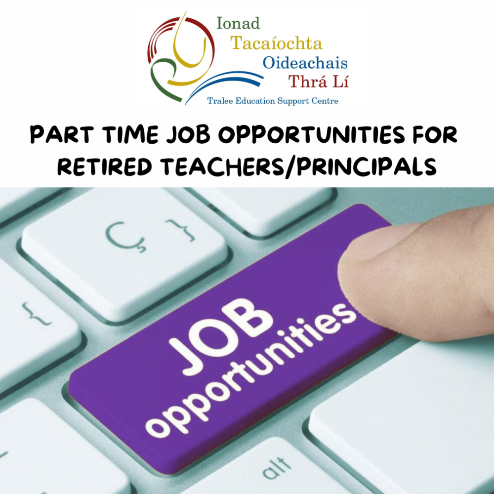 part time job opportunities for retired teachers principals 1
