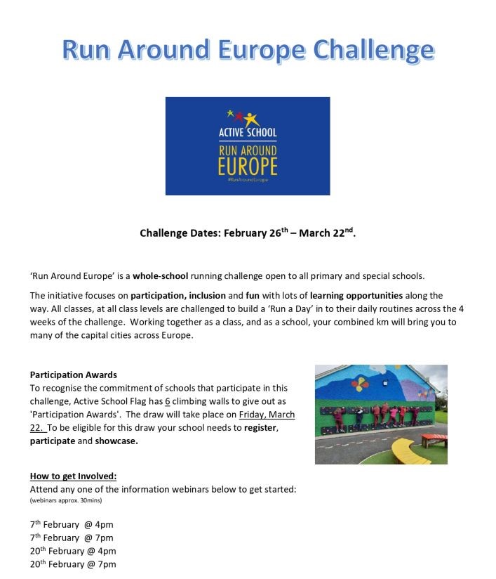 run around europe challenge