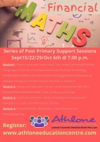 21TRA586 Leaving Certificate Inferential Statistics Course: Online Series of 4 Sessions (PP)