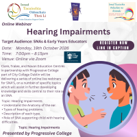 26TRA507 Hearing Impairments (SNA) (P) (PP) (EY)