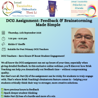 25TRA648 DCG Assignment: Feedback & Brainstorming Made Simple