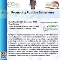 26TRA522 Promoting Positive Behaviours