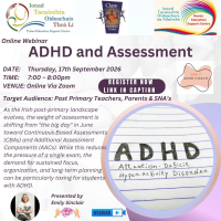 26TRA503 Post Primary-ADHD & Assessment